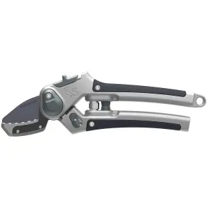 Kent & Stowe Garden Cutting Grey & Black Anvil Secateurs (H) 266mm x (W) 180mm