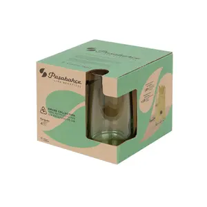 Pasabahce Aware Penguen Recycled Highball Glasses - 390ml - Green - Pack of 4