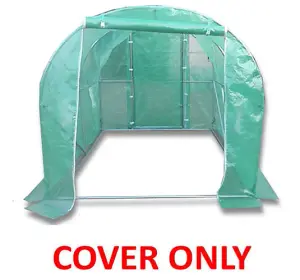 3m x 2m (10' x 7' approx) Pro+ Green Polytunnel Replacement Cover