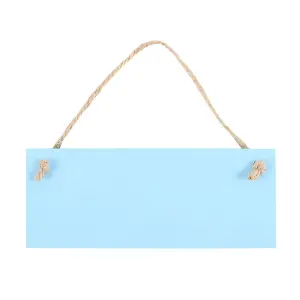 Something Different Somerset Is My Happy Place Hanging Sign Blue/White (One Size)