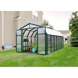 Rion Hobby Gardener 8 Ft W x 12 Ft D Greenhouse 208cm H x 266cm W x 391cm D