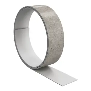 GoodHome Kabsa Stone effect Grey Edging tape, (L)3m (W)42mm