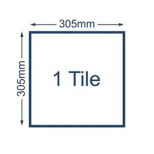 d-c-fix Vivid Stars Self Adhesive Vinyl Floor Tiles Pack of 11 (1sqm)