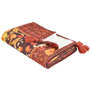 Picnic Blanket DILBAR 150 x 200 cm Light Red