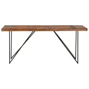 Ancheta Dining Table Brown