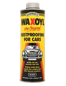 Hammerite - Waxoyl Black - Schutz - 1 Litre