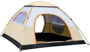 Outdoor Camping Fully Automatic Portable Folding Camping Tent Double Camping Complete Set Outdoor Tents