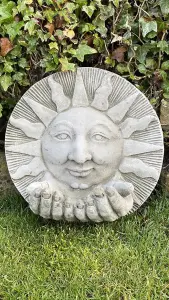 Sun design Welcome Garden Sign Plaque