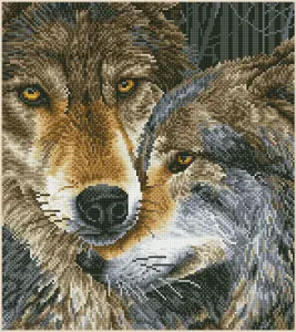 MUZZLE NUZZLE - Diamond Painting Kit: Muzzle Nuzzle - Diamond Dotz