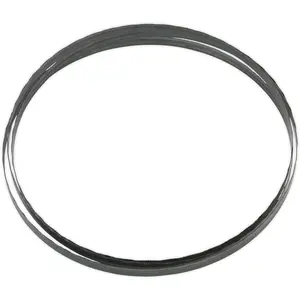 1712 x 10 x 0.35mm Bandsaw Blade with Hardened Steel Teeth for Wood, Plastic, and Metal Cutting