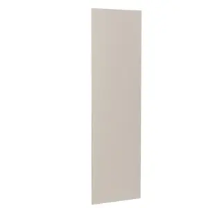 Kitchen Kit Larder Panel 2400mm J-Pull - Super Gloss Light Grey