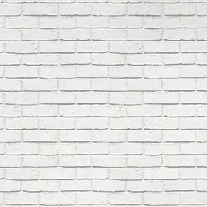 GoodHome Thedden Off white Brick effect Textured Wallpaper