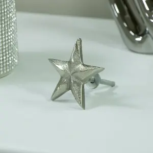 Melody Maison Silver Star Drawer Knob