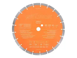 High-Performance Evolution Premium Diamond Cutter Blade 300mm for Concrete and Masonry