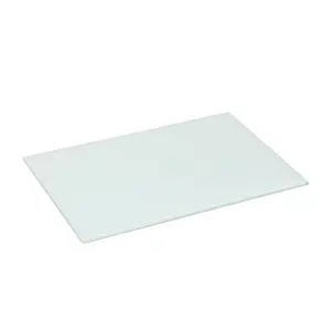 Harbour Housewares - Glass Placemats - 30cm x 20cm - White - Pack of 6