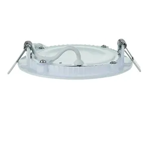 Luminosa Siriodisc Recessed Downlight 6W Matt White Paint & Frosted Acrylic