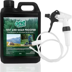 One Chem Tent and Gear Waterproofing protector 2.5 Litre with Long Hose Trigger