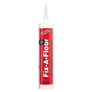 Fix-A-Floor Extra Strength Bonding Adhesive for Loose and Hollow Tiles, Wood, LVT & Laminate. Includes 2mm+ Tip - Pack of 12