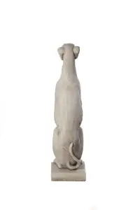 Single Whippet Dog Garden Statue