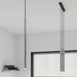 Pastelo Steel Grey 1 Lights Modern Pendant Ceiling Light