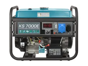 Petrol generator KS 7000E with a rated power of 5.0 kW