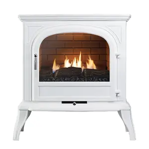 Focal Point Dalvik Flueless White Gas Stove FPFBQ592