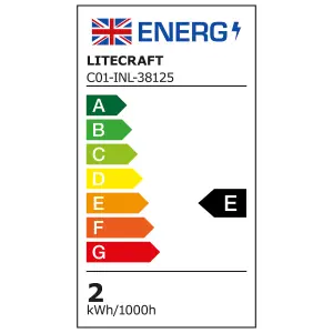 Litecraft G9 2W Pack of 6 Natural White Capsule COB LED Light Bulbs