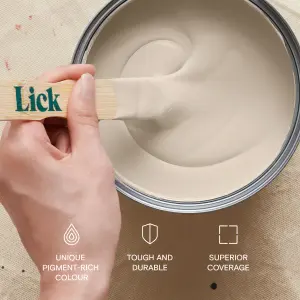 Lick Beige 10 Matt Emulsion paint, 2.5L