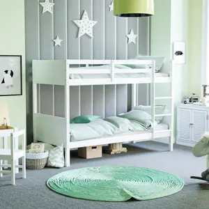 Junior Vida Gemini White Detachable Bunk Bed