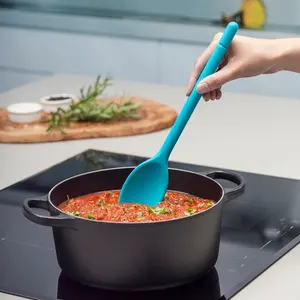 Zeal Silicone Cooking Spoon Aqua Blue