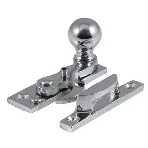 Locking Claw Sash Fastener - Polished Chrome