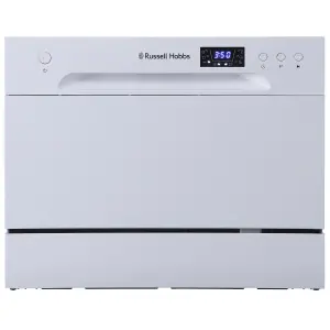 Russell Hobbs Dishwasher Table Top & Compact White RHTTDW6W