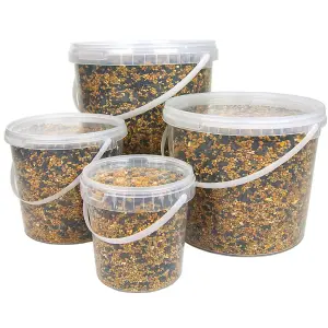 10L SQUAWK All Seasons Wild Bird Food Mix - Year Round Quality Garden Feed