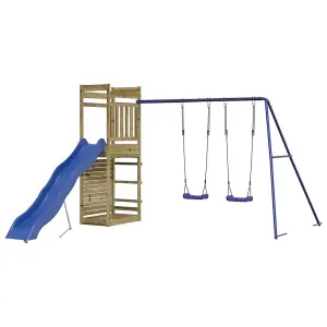 Berkfield Outdoor Playset Impregnated Wood Pine