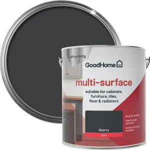 GoodHome Durable Liberty Gloss Multi-surface paint, 2L