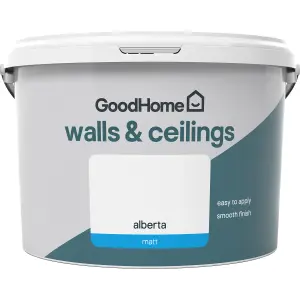 GoodHome Walls & ceilings Alberta Matt Emulsion paint, 2.5L