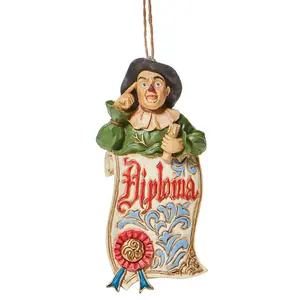 Scarecrow Diploma Hanging Figurine Ornament