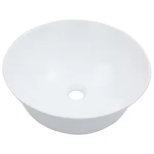 Berkfield Wash Basin 41x12.5 cm Ceramic White