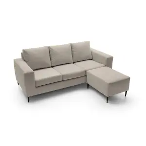 Capri Reversible Corner Sofa in Sand