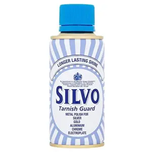 8 x Silvo Metal Polish Anti-Tarnish Protection Silver Aluminium Chrome 175ml