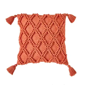 Alda Terracotta Outdoor/Indoor Durable Filled Cushion