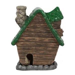 Lisa Parker Woody Lodge Incense Holder Brown/Green (One Size)