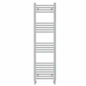 Right Radiators 1400x400 mm Straight Heated Towel Rail Radiator Bathroom Ladder Warmer Chrome