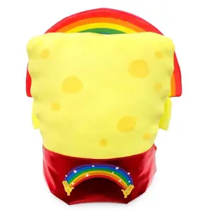 SpongeBob SquarePants Hugme Rainbow Plush Toy Yellow (One Size)