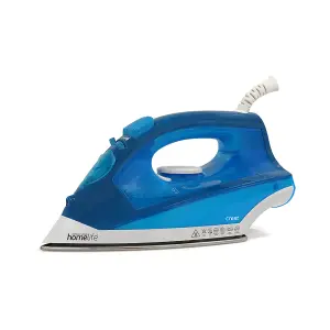 HomeLife 'Crest' 1600w Steam Iron - Stainless Steel Soleplate