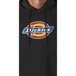 Dickies - Logo Graphic Fleece Hoodie - Black - Fleece - XL