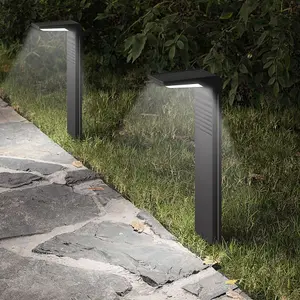 White Light Solar Outdoor Landscape Lights Ground Plug Lights