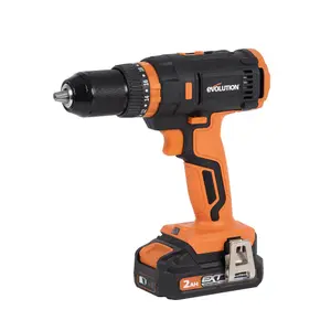 Evolution 18V Li-ion Brushed Cordless Combi drill (1 x 2Ah) - R13CMB-Li