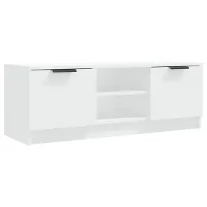 vidaXL TV Cabinet White 102x35x36.5 cm Engineered Wood