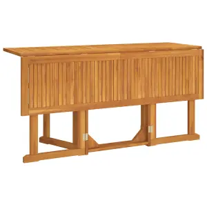 Berkfield Folding Butterfly Garden Table 150x90x75 cm Solid Wood Teak